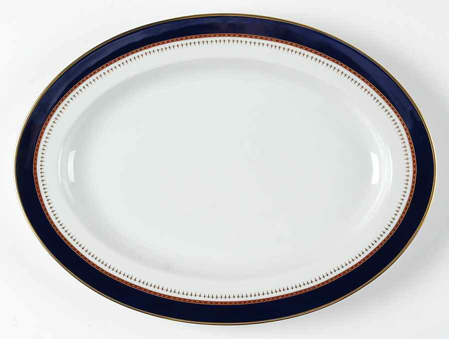 Starburst 14" Oval Serving Platter by Fitz & Floyd-1