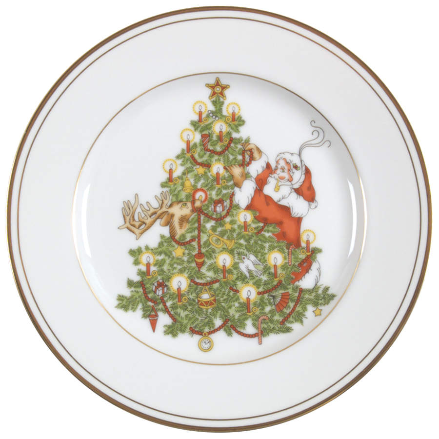 St. Nicholas Salad Plate by Fitz & Floyd-1