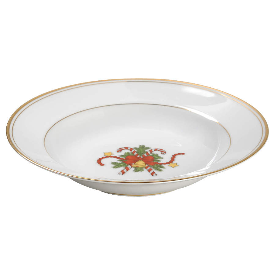 St. Nicholas Large Rim Soup Bowl by Fitz & Floyd-1