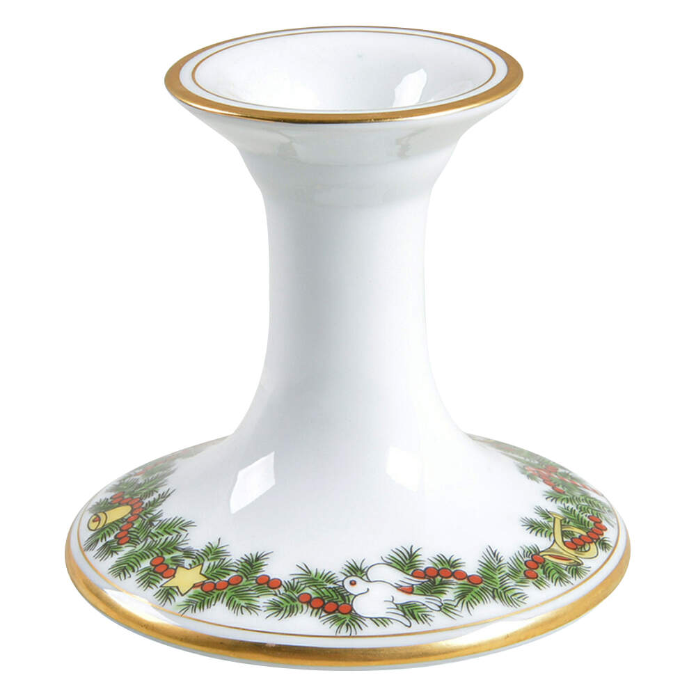 St. Nicholas Small Candlestick by Fitz & Floyd-1