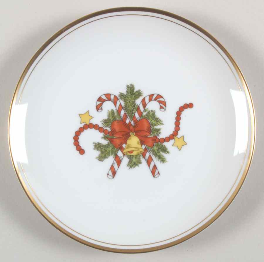St. Nicholas Dessert/Pie Plate by Fitz & Floyd-1