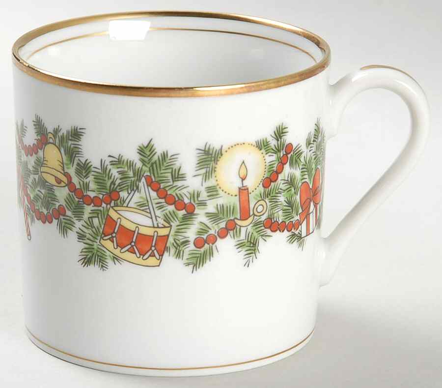 St. Nicholas Flat Demitasse Cup by Fitz & Floyd-1
