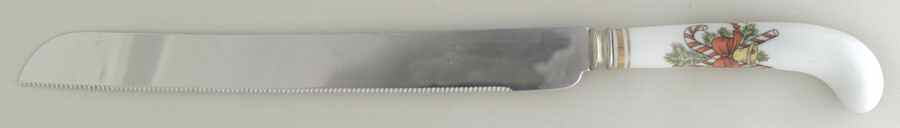 St. Nicholas Cake Knife/Server with Stainless Blade by Fitz & Floyd-1