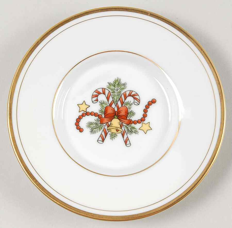 St. Nicholas Saucer for Demitasse Cup by Fitz & Floyd-1