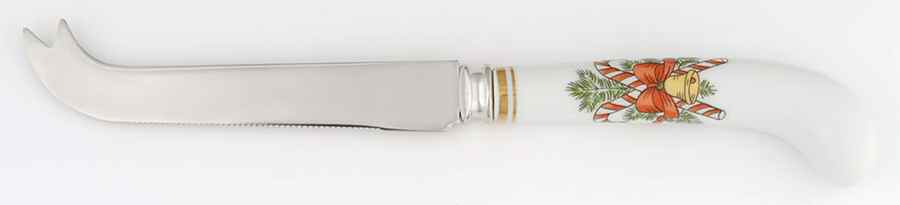 St. Nicholas Cheese Knife with Stainless Blade by Fitz & Floyd-1