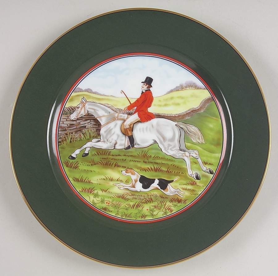 Tallyho Luncheon Plate by Fitz & Floyd-1