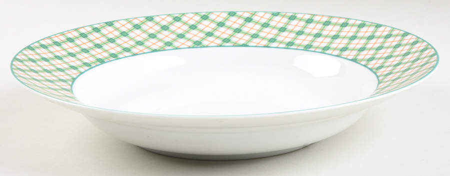 Tattersall Large Rim Soup Bowl by Fitz & Floyd-1