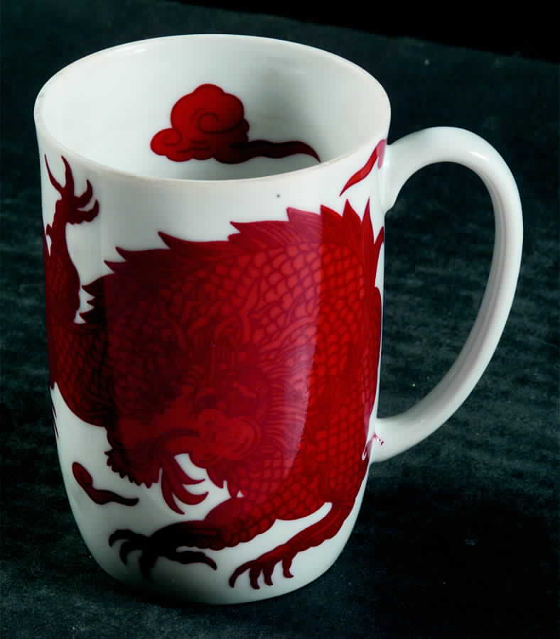 Temple Dragon Mug by Fitz & Floyd-1