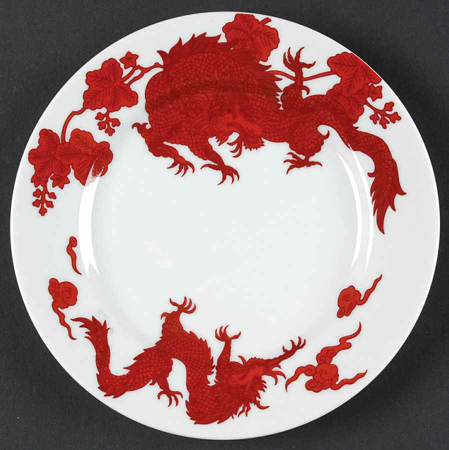 Temple Dragon Bread & Butter Plate by Fitz & Floyd-1
