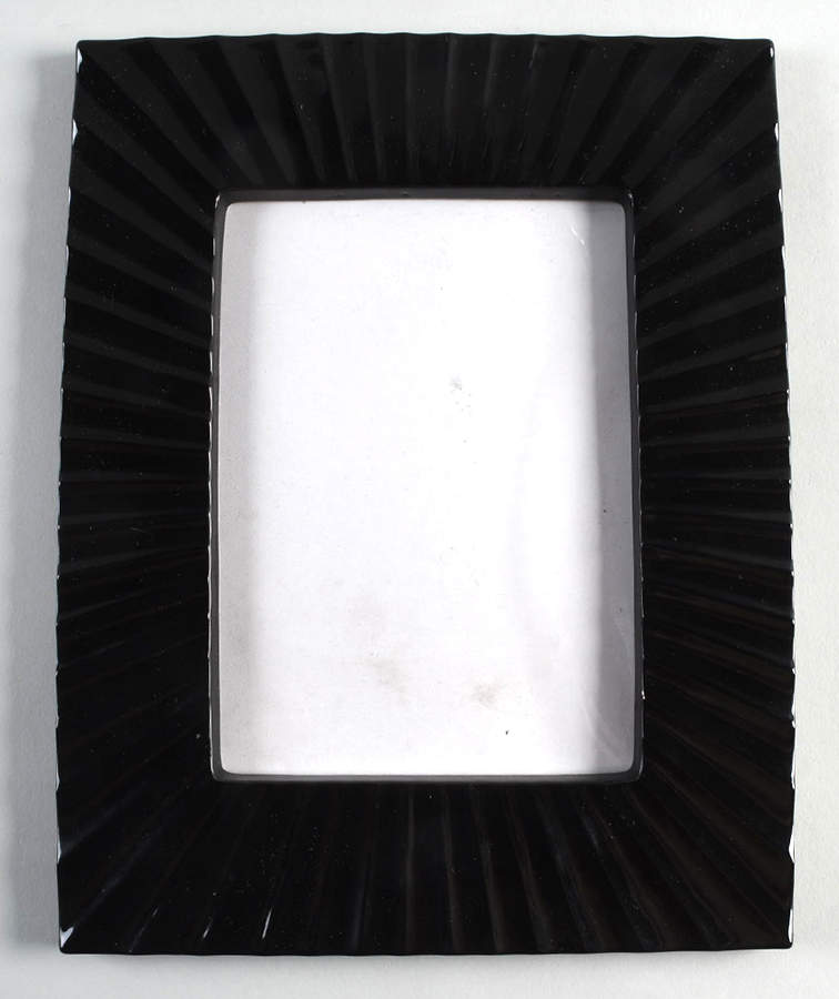 Total Color Black (Round, Smooth) Frame-Holds 6" X 8" by Fitz and Floyd-1