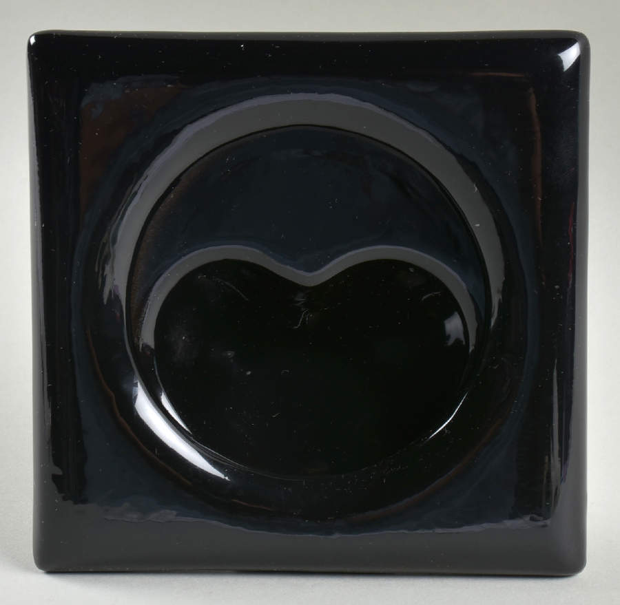 Total Color Black (Round, Smooth) Frame-Holds 3" X 3" by Fitz and Floyd-1