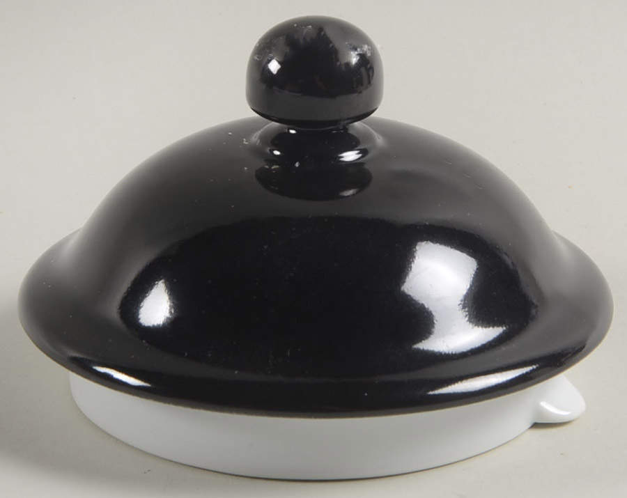 Total Color Black (Round, Smooth) Lid for Coffee Pot by Fitz and Floyd-1