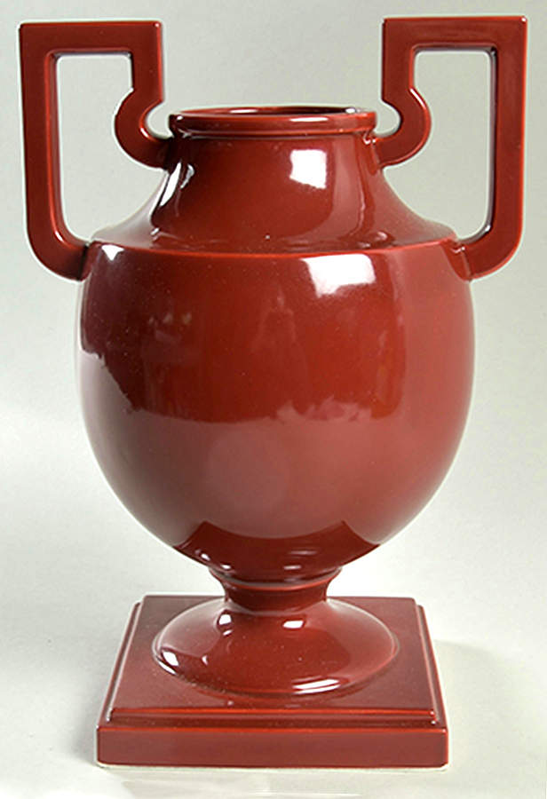 Total Color Cinnabar (Round) Urn by Fitz and Floyd-1