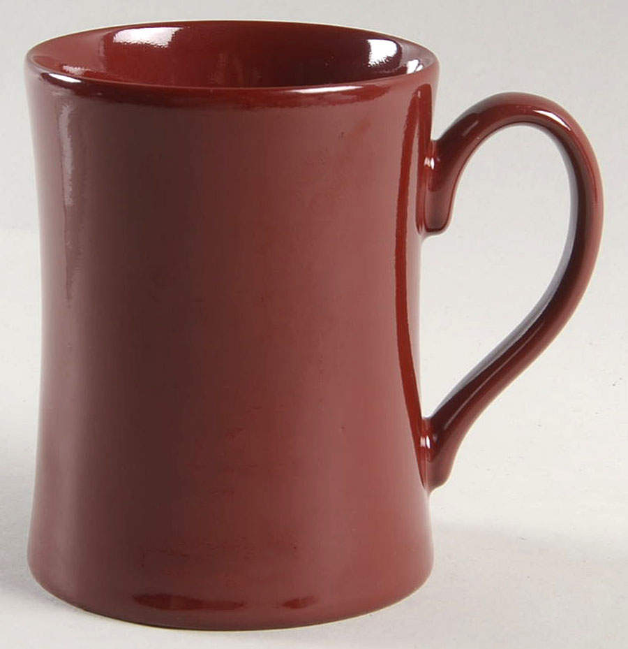Total Color Cinnabar (Round) Mug by Fitz and Floyd-1