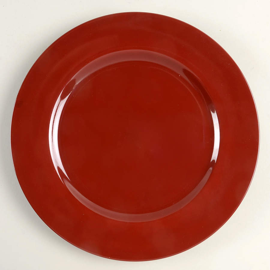 Total Color Cinnabar (Round) Dinner Plate by Fitz and Floyd-1