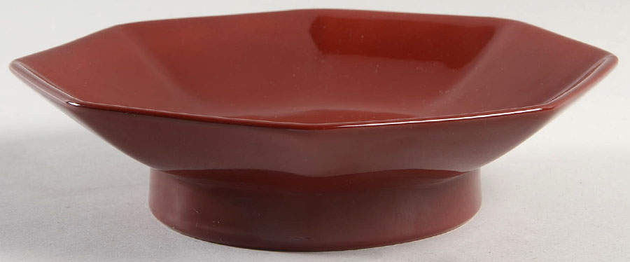 Total Color Cinnabar (Octagonal) 7" Octagonal Dish by Fitz and Floyd-1