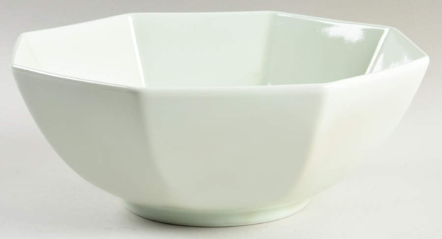 Total Color Mint Sherbet (Octagonal) 8" Octagonal Vegetable Bowl by Fitz & Floyd-1