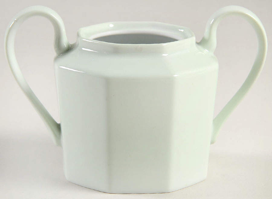 Total Color Mint Sherbet (Octagonal) Sugar Bowl No Lid by Fitz & Floyd-1
