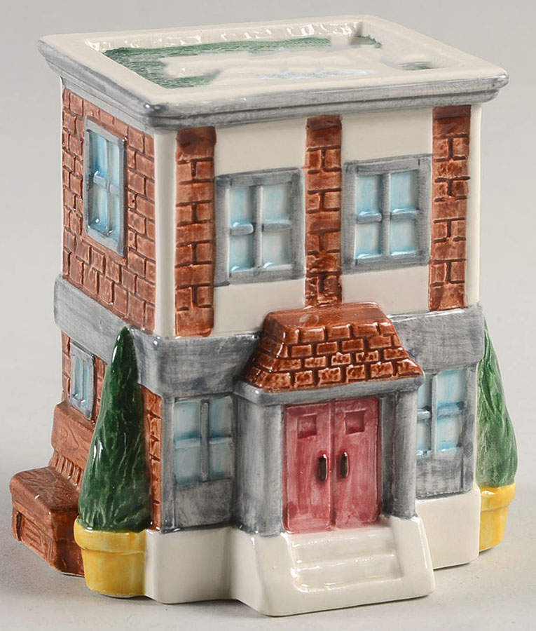 Town and Country Figural Pepper Shaker by Fitz & Floyd-1