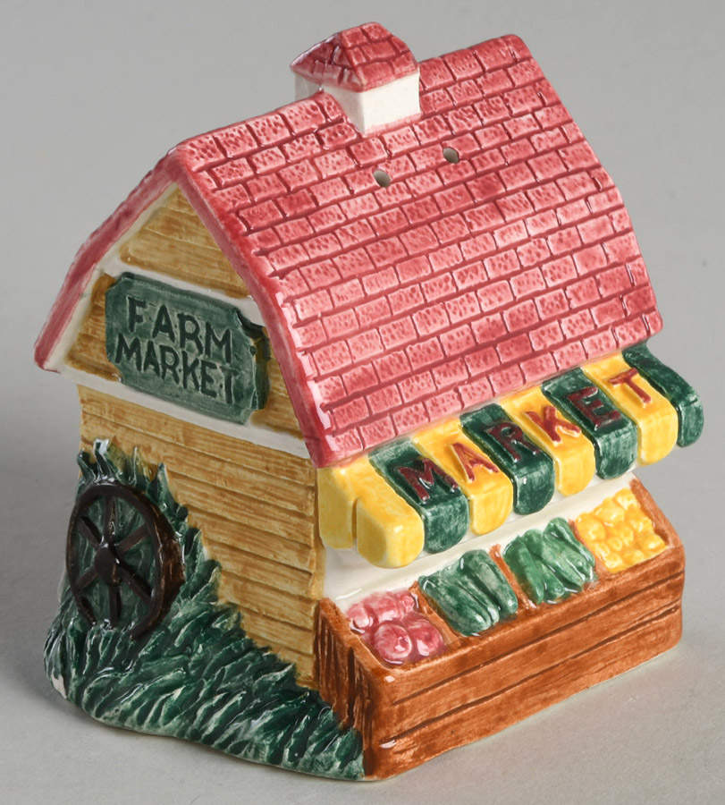 Town and Country Figural Salt Shaker by Fitz & Floyd-1