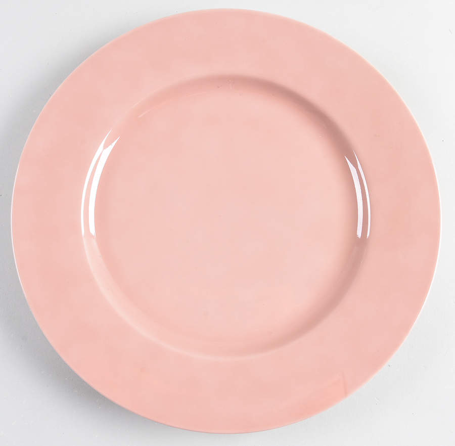 Total Color Dusty Rose (Round) Service Plate (Charger) by Fitz & Floyd-1
