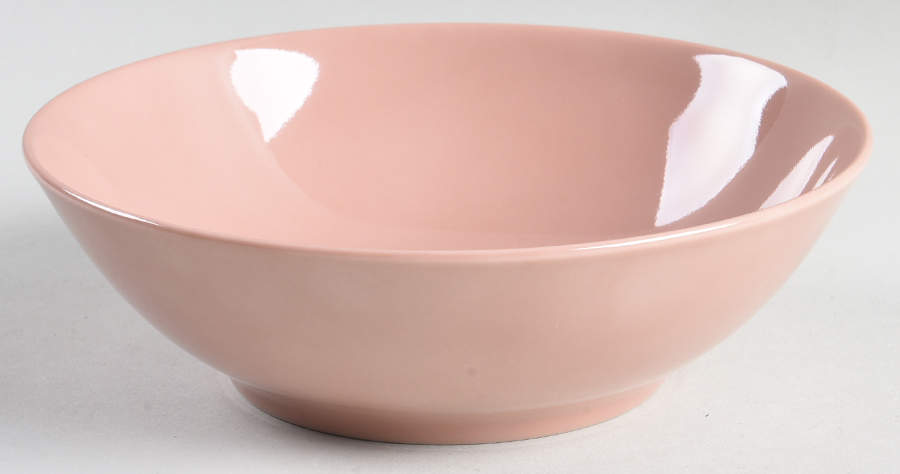 Total Color Dusty Rose (Round) Coupe Cereal Bowl by Fitz & Floyd-1