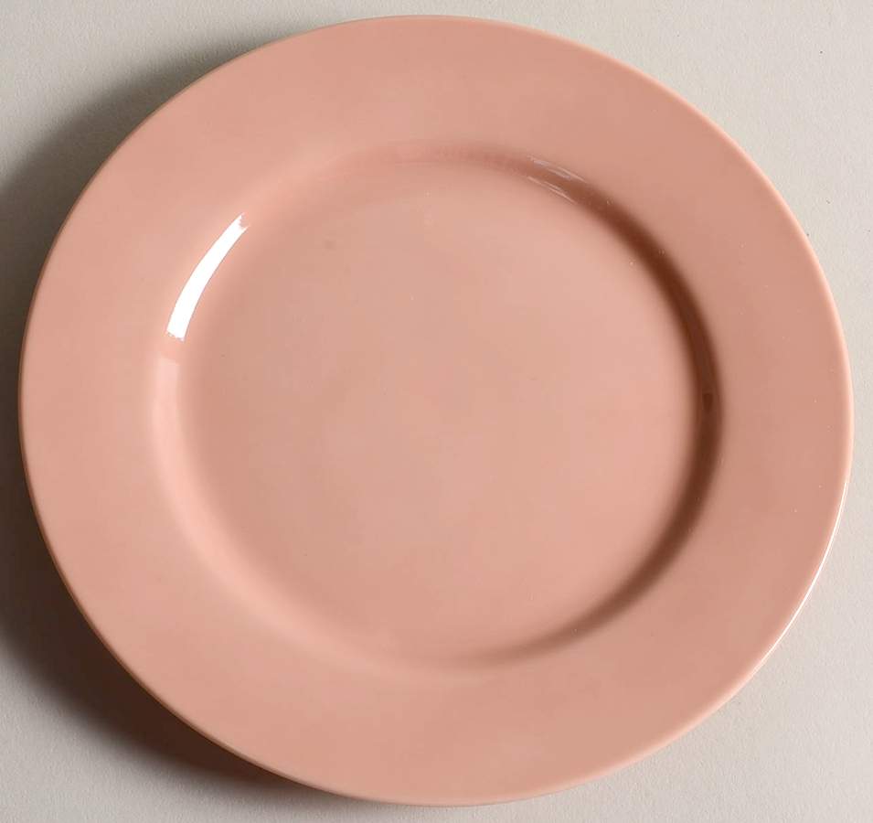 Total Color Dusty Rose (Round) Bread & Butter Plate by Fitz & Floyd-1