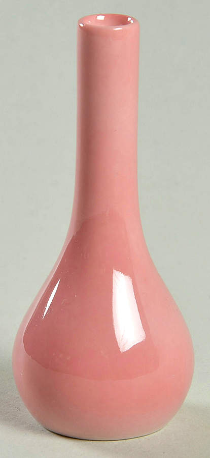 Total Color Coral Peach (Round) 3" Mini Bud Vase by Fitz and Floyd-1