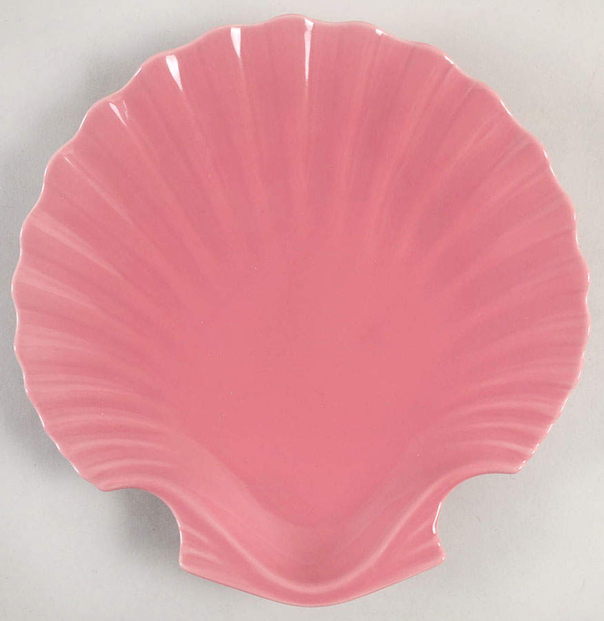 Total Color Raspberry (Round) Shell Plate by Fitz and Floyd-1