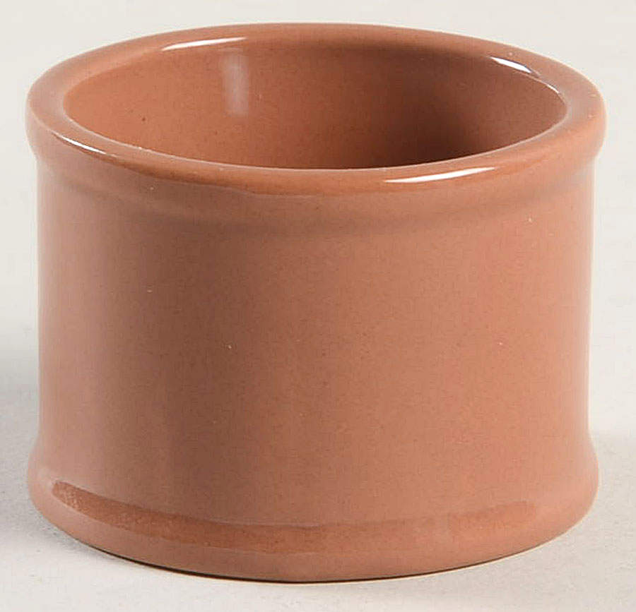 Total Color Sandalwood (Round, Smooth) Napkin Ring by Fitz & Floyd-1