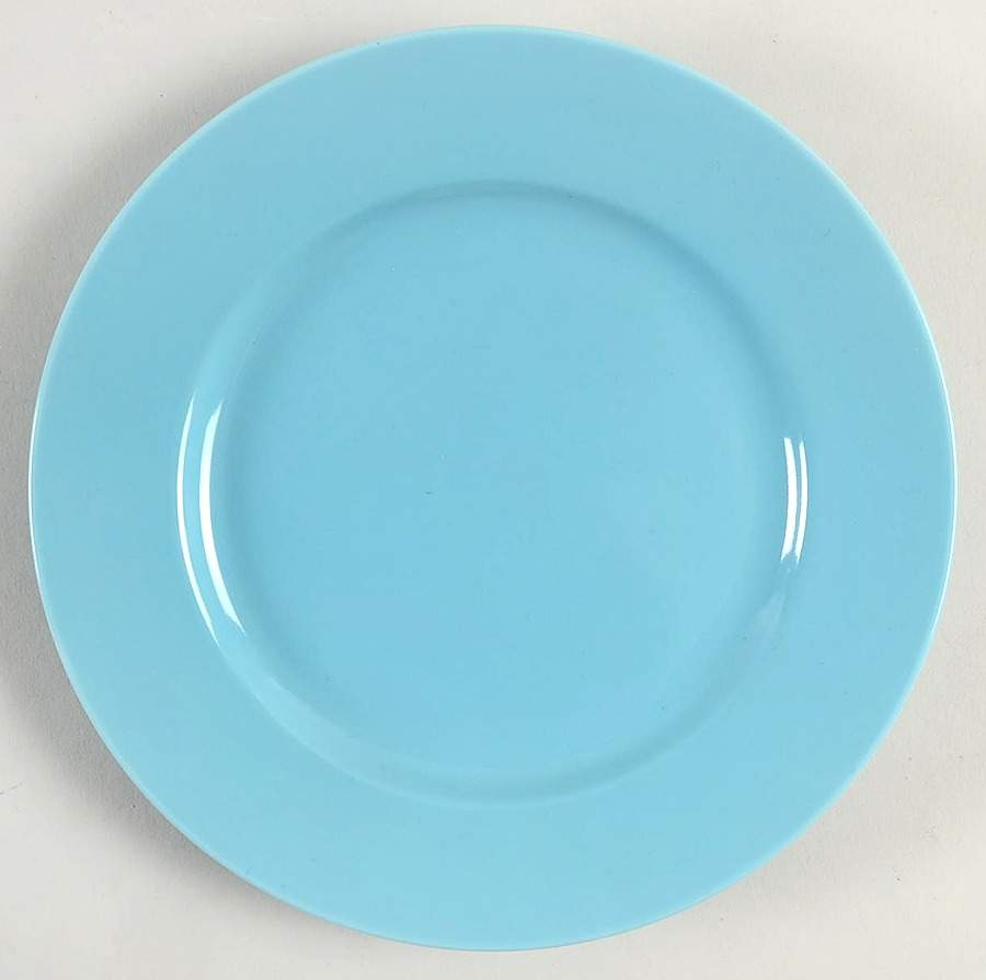 Total Color Spectrum Aqua (Round) Salad Plate by Fitz & Floyd-1