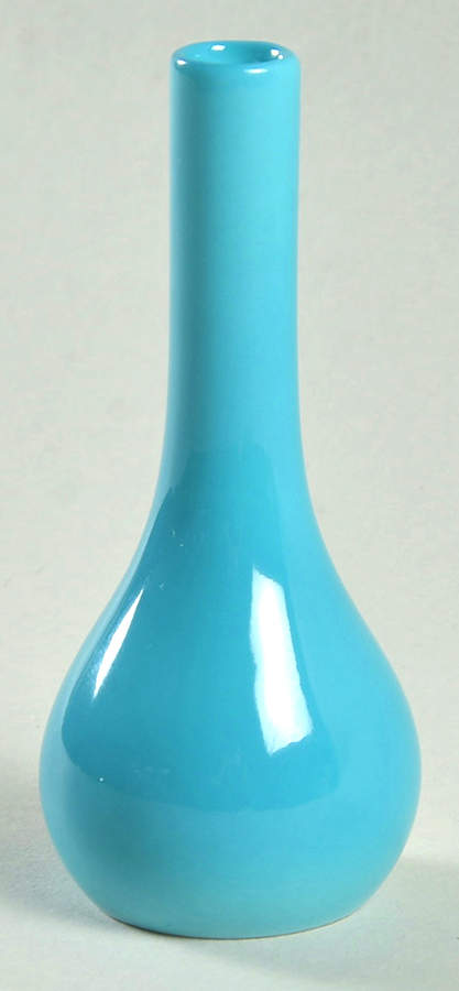 Total Color Spectrum Aqua (Round) 3" Mini Bud Vase by Fitz & Floyd-1