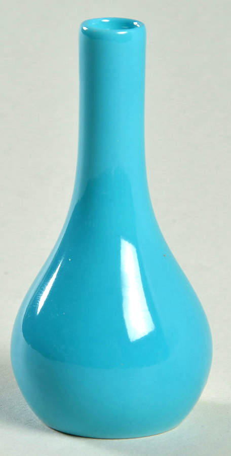Total Color Spectrum Aqua (Round) 2" Mini Bud Vase by Fitz & Floyd-1