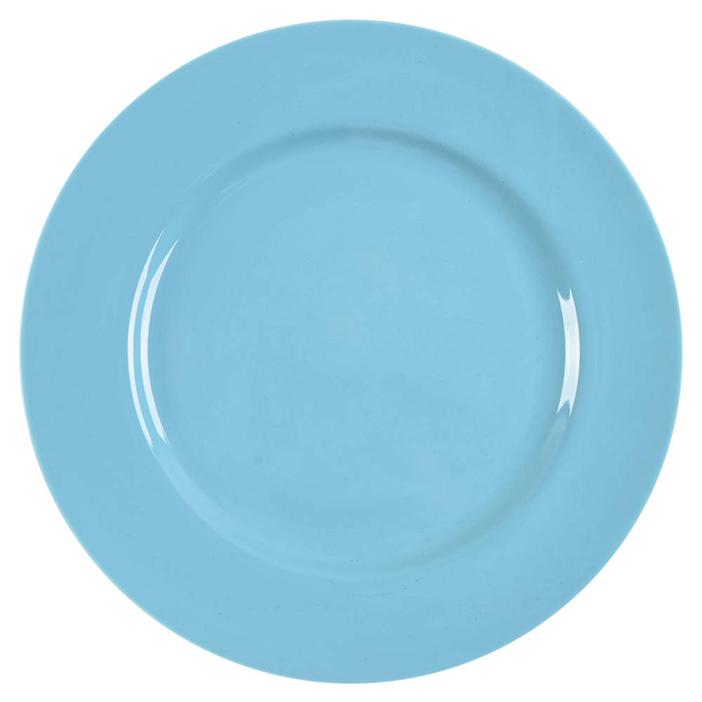 Total Color Spectrum Aqua (Round) Dinner Plate by Fitz & Floyd-1