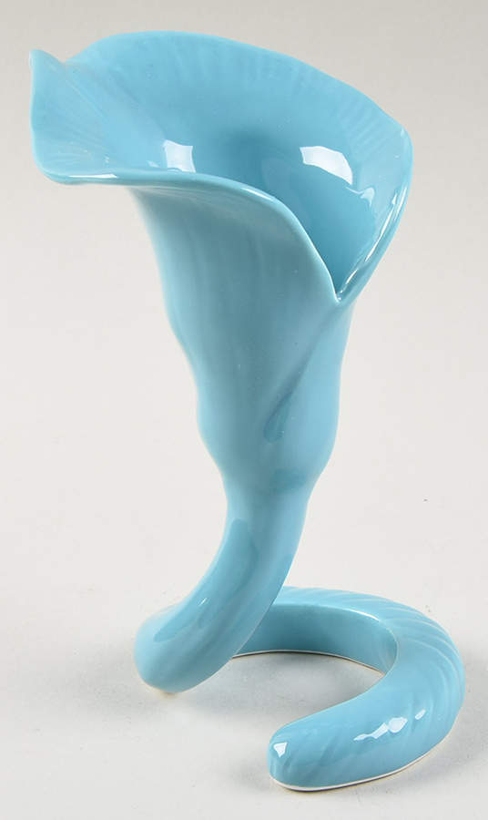 Total Color Spectrum Aqua (Round) Figural Candlestick by Fitz & Floyd-1
