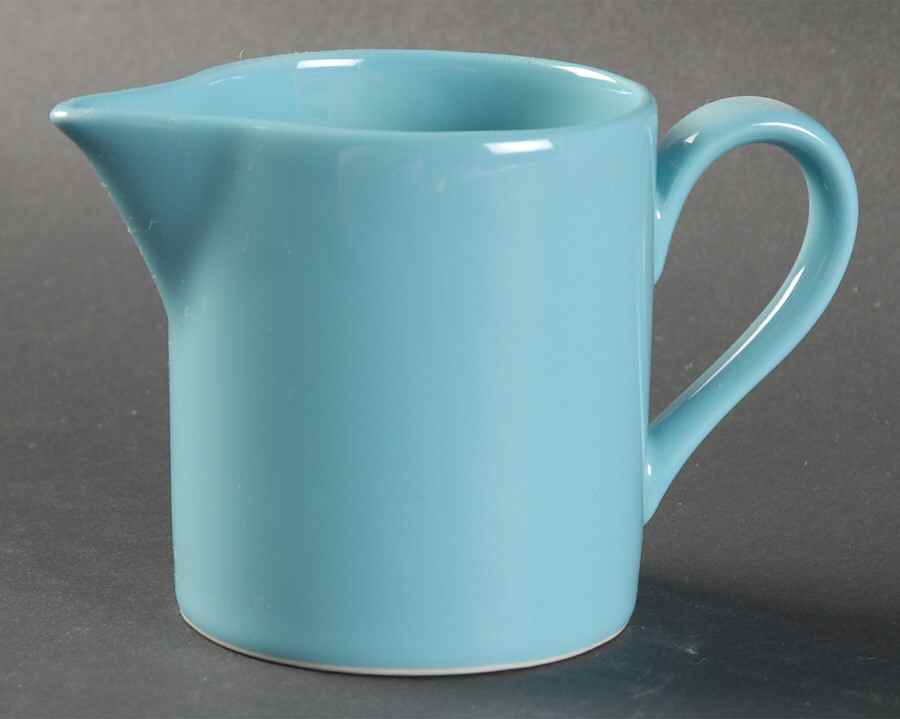Total Color Spectrum Aqua (Round) Creamer by Fitz & Floyd-1