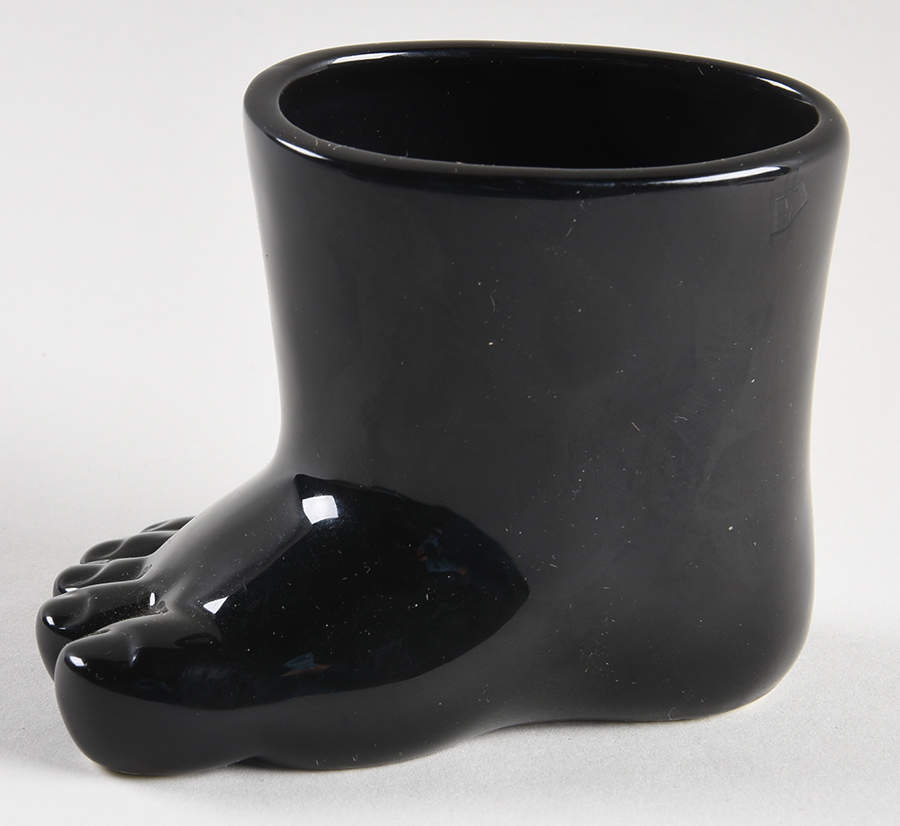 Total Color Spectrum Black (Round) 2" Foot Vase by Fitz and Floyd-1