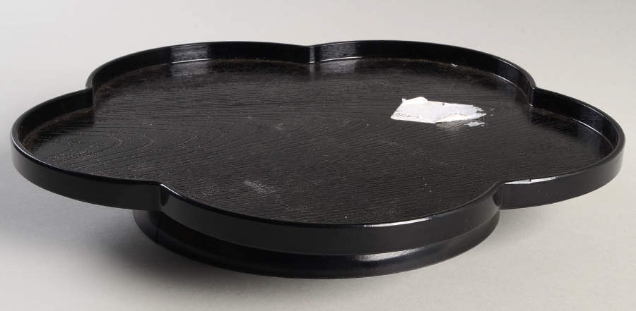 Total Color Spectrum Black (Round) Hors D'Oeuvre Holder by Fitz and Floyd-1