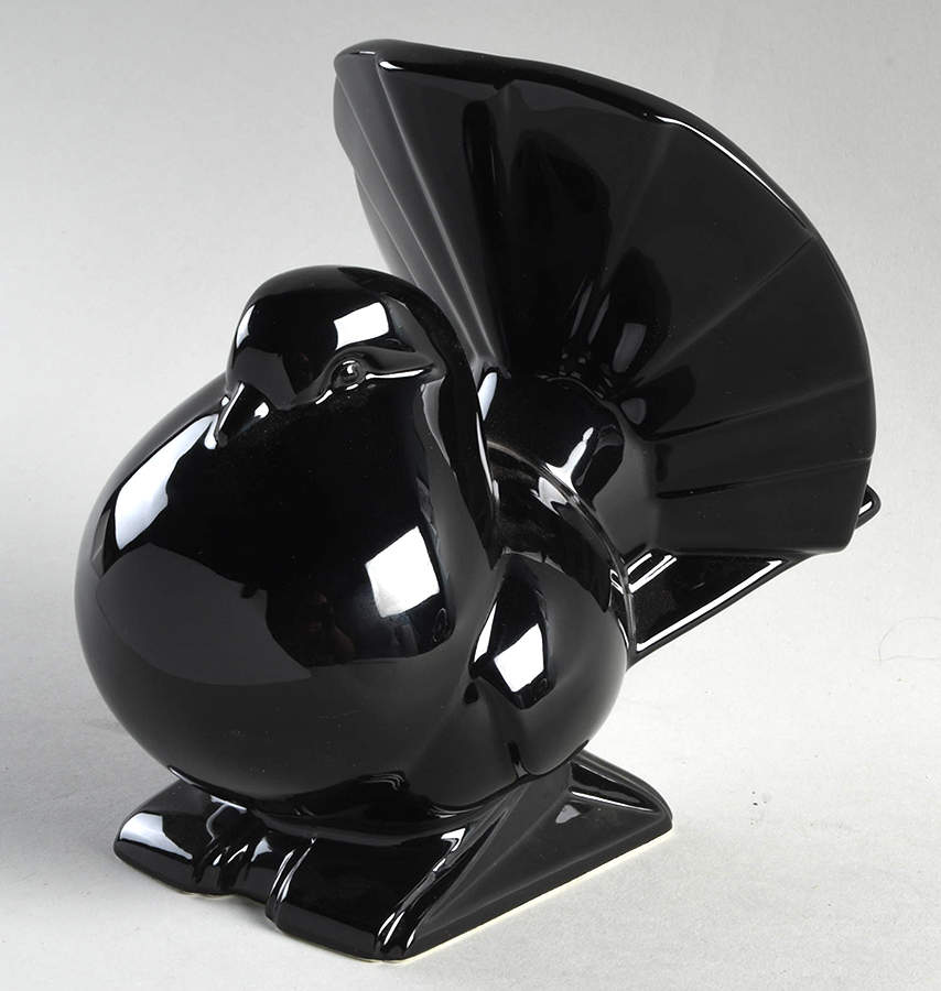 Total Color Spectrum Black (Round) Figural China Bookend by Fitz and Floyd-1