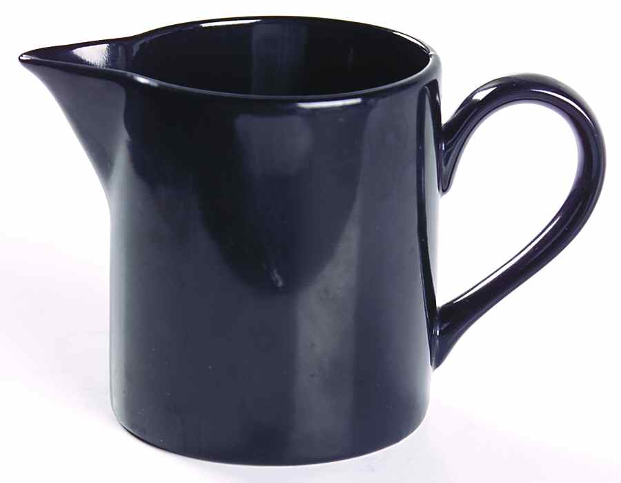 Total Color Spectrum Black (Round) Creamer by Fitz and Floyd-1