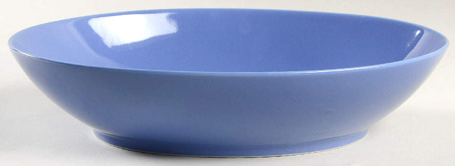 Total Color Spectrum Lavender (Round) 10" Oval Vegetable Bowl by Fitz and Floyd-1