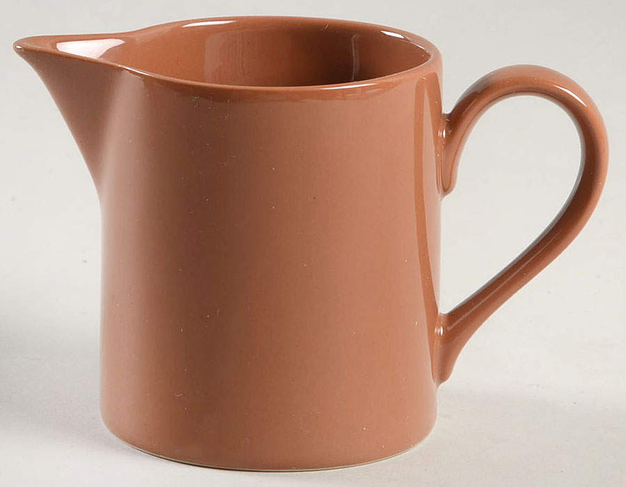 Total Color Spectrum Sandalwood (Round) Creamer by Fitz & Floyd-1