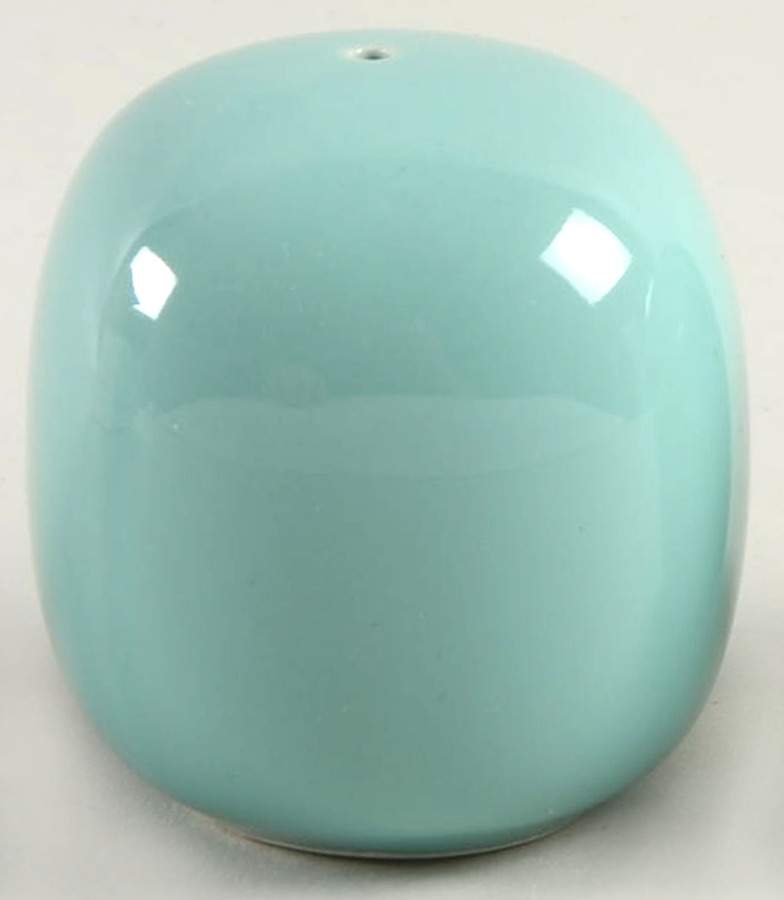 Total Color Spectrum Turquoise (Round) Salt Shaker by Fitz & Floyd-1
