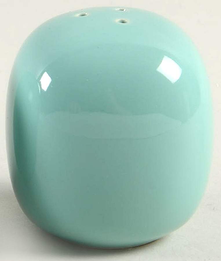 Total Color Spectrum Turquoise (Round) Pepper Shaker by Fitz & Floyd-1