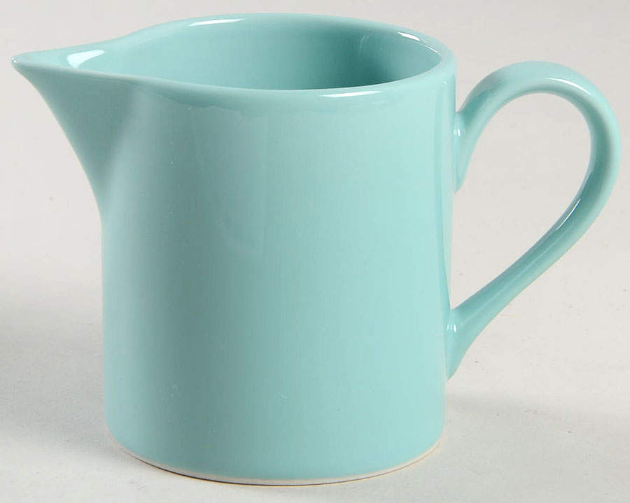 Total Color Spectrum Turquoise (Round) Creamer by Fitz & Floyd-1