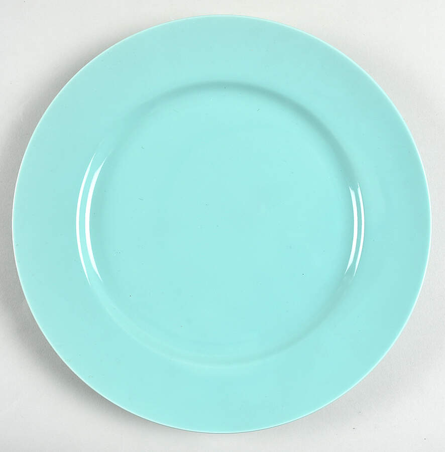 Total Color Spectrum Turquoise (Round) Dinner Plate by Fitz & Floyd-1