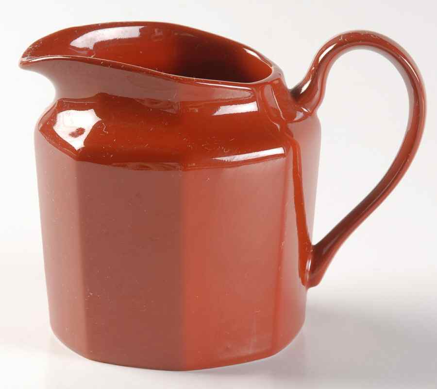 Total Color Terracotta (Octagonal) Creamer by Fitz & Floyd-1