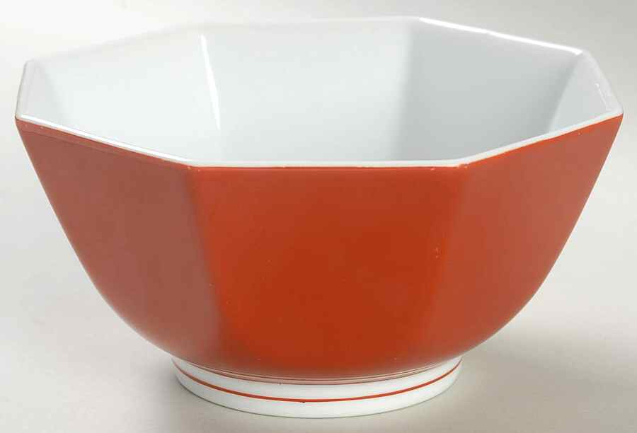 Total Color Terracotta (Octagonal) 5" Octagonal Vegetable Bowl by Fitz & Floyd-1