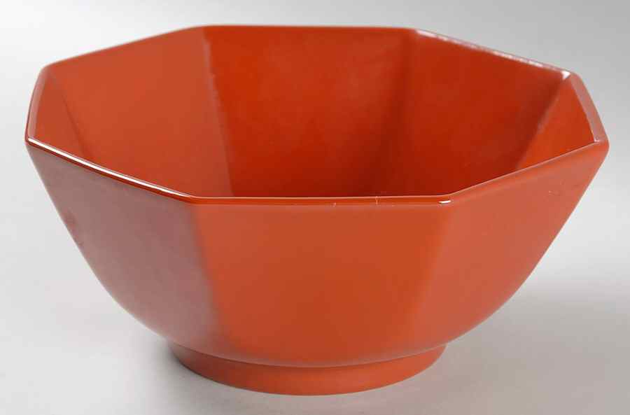 Total Color Terracotta (Octagonal) 7" Octagonal Vegetable Bowl by Fitz & Floyd-1