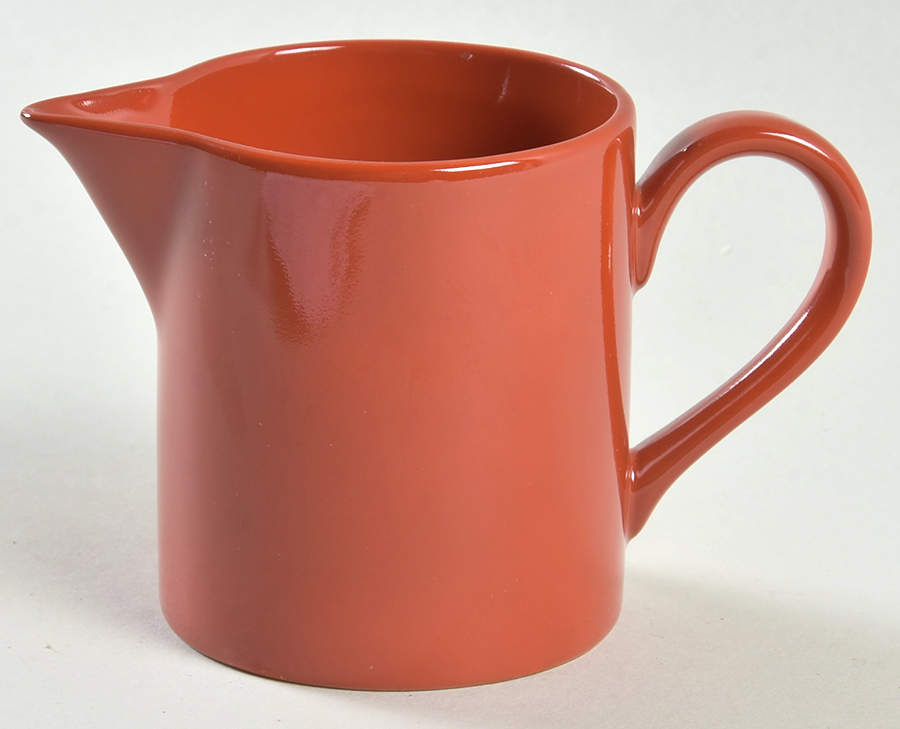 Total Color Terra Cotta (Round, Smooth) Creamer by Fitz & Floyd-1
